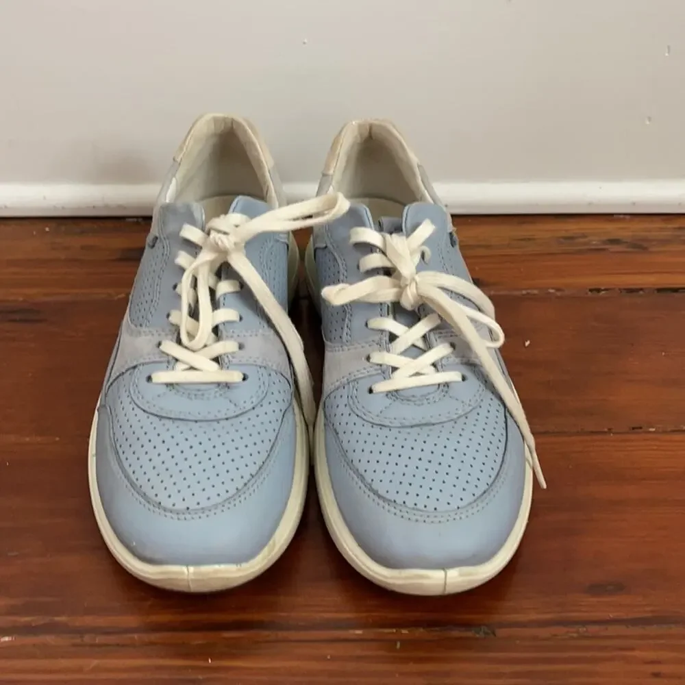 ECCO Soft 7 Runner leather comfort lace up sneakers sz 6